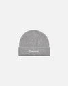 Ribbed Beanie - Grey