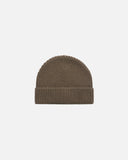 Ribbed Beanie - Walnut