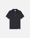 Pure Tencel Cotton Short Sleeve Polo - Navy
