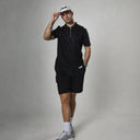 Tailored 4 Way Stretch Shorts - Black