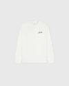 Signature Heavyweight Long Sleeve Tee - White
