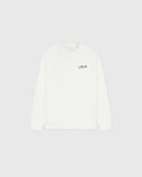 Signature Heavyweight Long Sleeve Tee - White