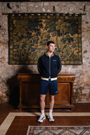 Mesh Track Short - Navy