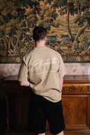 Signature Heavyweight Logo Tee - Khaki
