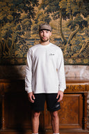 Signature Heavyweight Long Sleeve Tee - White